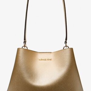 Michael Kors Metallic Gold Shoulder Bag